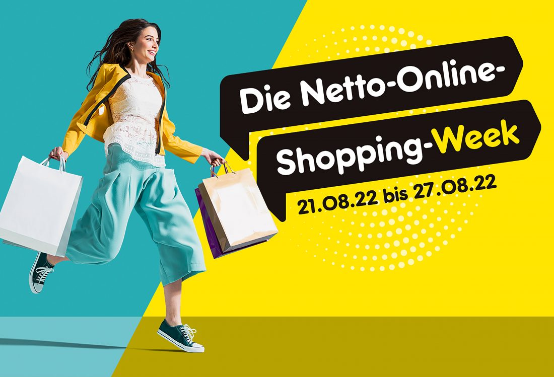 Netto startet Online-Shopping-Week Ende August.