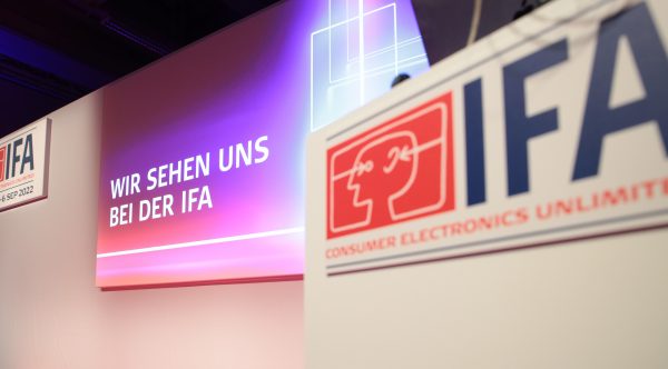 Die IFA 2022 ist vom 2. bis 6. September auf dem Berliner Messegelände.
